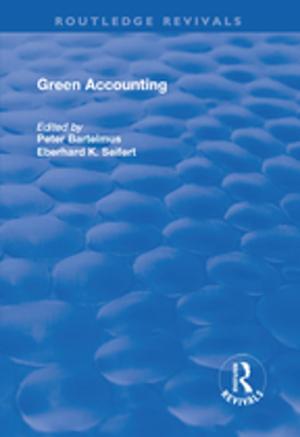 Cover of the book Green Accounting by Jon R. Stone