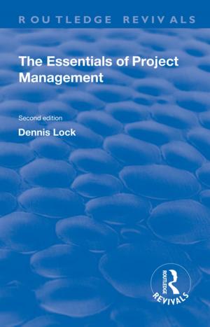 Cover of the book The Essentials of Project Management by Graham Kenny