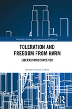 Book cover of Toleration and Freedom from Harm