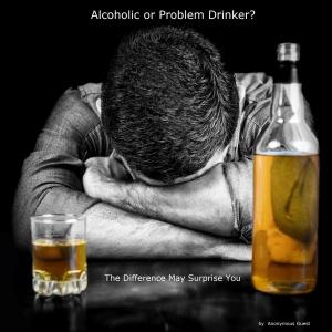 Cover of the book Alcoholic or Problem Drinker: The Difference May Surprise You by Ricky Manna