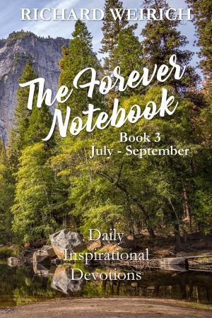 Book cover of The Forever Notebook: Daily Quiet Time Devotions for Christians, Book 3, July - September