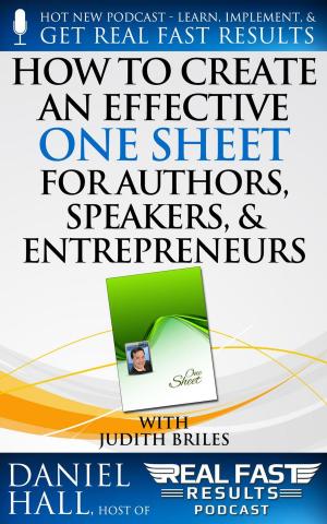 Cover of the book How to Create an Effective One Sheet for Authors, Speakers, and Entrepreneurs by Alex Parkinson