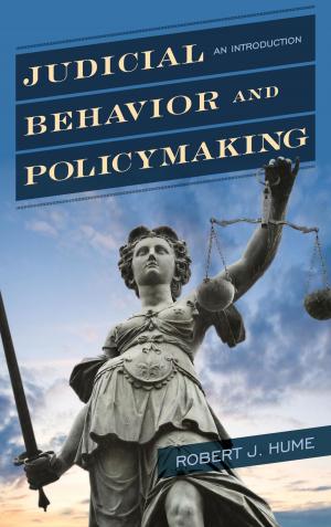 Cover of the book Judicial Behavior and Policymaking by Gerald Lee Gutek