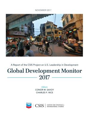 Cover of the book Global Development Monitor 2017 by Anthony H. Cordesman, Bryan Gold, Ashley Hess