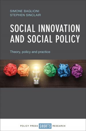 Cover of the book Social innovation and social policy by Lund, Brian