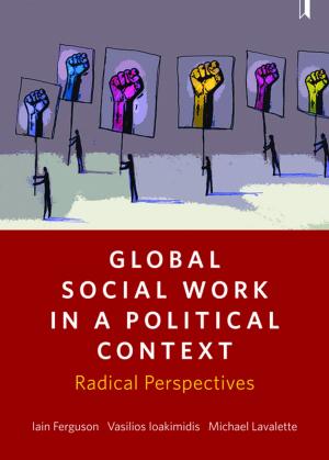 Book cover of Global social work in a political context