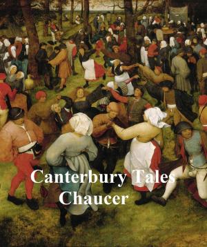 bigCover of the book The Canterbury Tales, in Middle English, the Oxford edition of 1900 by 