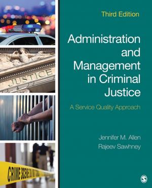 Cover of the book Administration and Management in Criminal Justice by Professor Malcolm Golightley