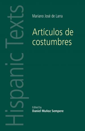 Cover of Artículos de costumbres