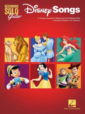 Cover of the book Disney Songs - Beginning Solo Guitar by Hal Leonard Corp., Jennifer Linn