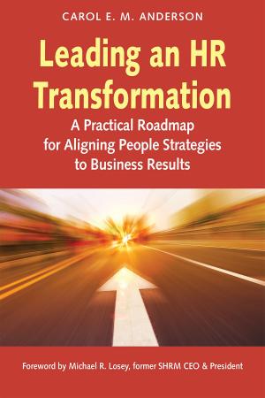 Book cover of Leading an HR Transformation