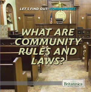 Cover of the book What Are Community Rules and Laws? by Heather Moore Niver