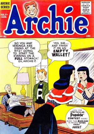 Cover of the book Archie #81 by Roberto Aguirre-Sacasa