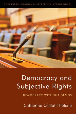 Cover of the book Democracy and Subjective Rights by Melanie Schiller