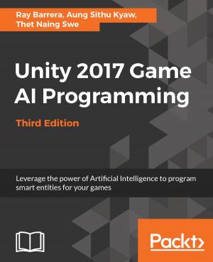 Cover of the book Unity 2017 Game AI Programming - Third Edition by Jayaram Krishnaswamy