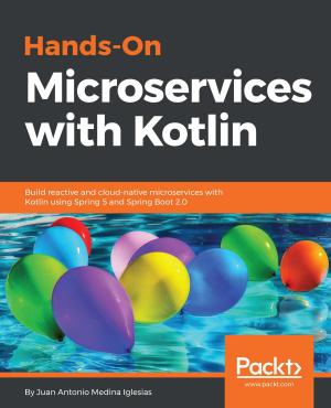 Cover of the book Hands-On Microservices with Kotlin by Taruna Verma