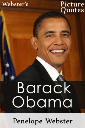 Book cover of Webster's Barack Obama Picture Quotes