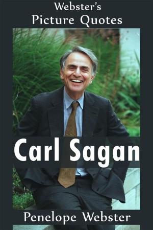 Book cover of Webster's Carl Sagan Picture Quotes