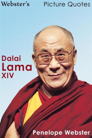 Book cover of Webster's Dalai Lama XIV Picture Quotes