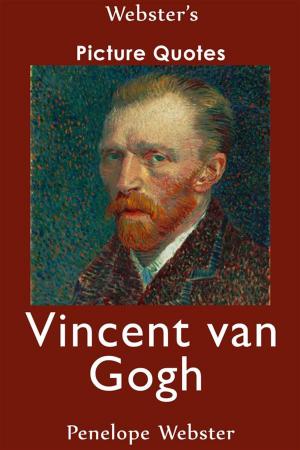Book cover of Webster's Vincent van Gogh Picture Quotes