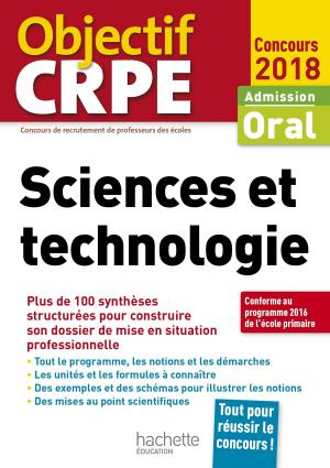 Cover of the book CRPE en fiches : Sciences et technologie 2018 by Stéphane Durand