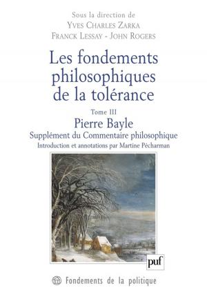 Book cover of Les fondements philosophiques de la tolérance. Tome 3
