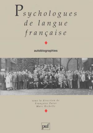 Cover of the book Psychologues de langue française by Samuel Lézé