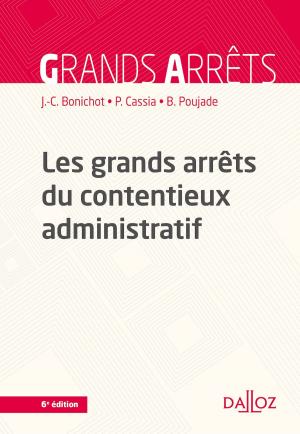Cover of the book Les grands arrêts du contentieux administratif by Camille Kouchner