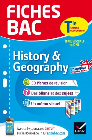 Cover of the book Fiches bac History & Geography Tle section européenne by Jean-Benoît Hutier, Georges Decote, Jean-Paul Sartre