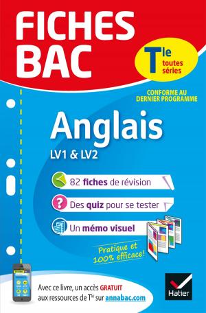 Cover of the book Fiches bac Anglais Tle (LV1 & LV2) by Renée Bonneau, Georges Decote, Émile Zola