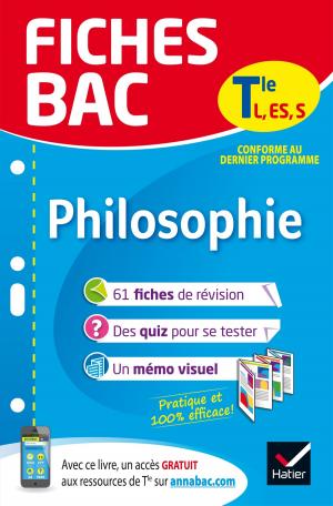 Cover of the book Fiches bac Philosophie Tle L, ES, S by Alexandre Dumas Fils