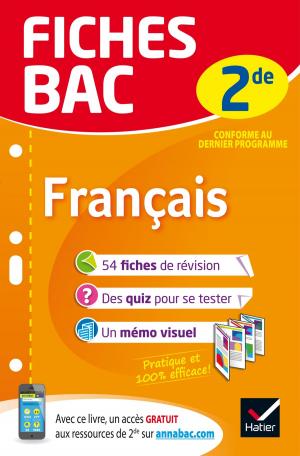 Cover of the book Fiches bac Français 2de by Victor Hugo, Michel Vincent, Johan Faerber