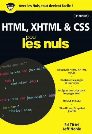 Cover of the book HTML, XHTML et CSS pour les Nuls poche, 4e édition by Elisabeth MAHEU, Philippe MAIRIEU