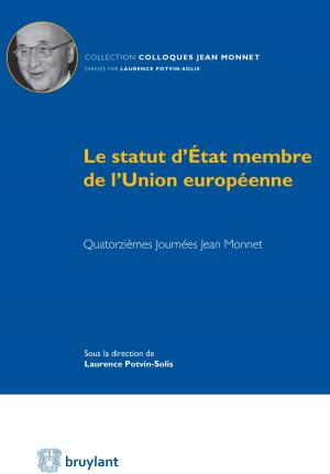 Cover of the book Le statut d'État membre de l'Union européenne by Hugues Fulchiron