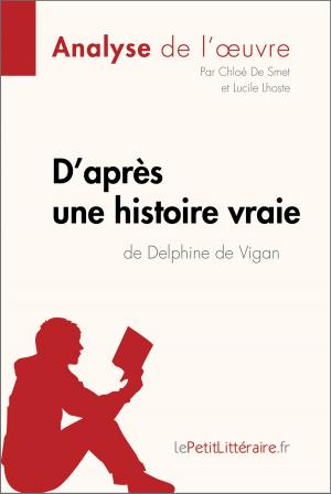 bigCover of the book D'après une histoire vraie de Delphine de Vigan (Analyse de l'œuvre) by 