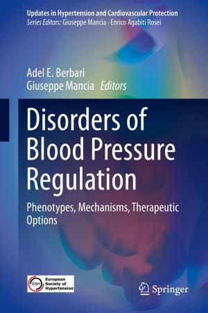 Cover of the book Disorders of Blood Pressure Regulation by Vassilis P. Arapoglou, Kostas Gounis