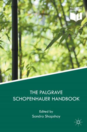 Cover of the book The Palgrave Schopenhauer Handbook by Hani T. S. Benamer