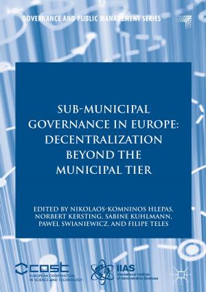 Cover of the book Sub-Municipal Governance in Europe by Elisabetta Nadalutti