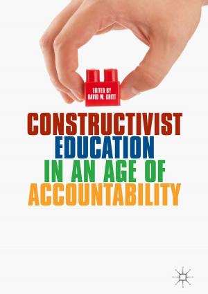 Cover of the book Constructivist Education in an Age of Accountability by Andrzej Kobryń
