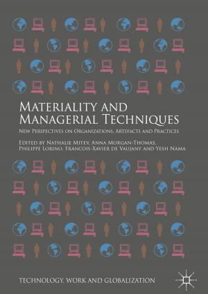 Cover of the book Materiality and Managerial Techniques by Carl. R Poelking