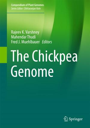Cover of the book The Chickpea Genome by Bo Rong, Xuesong Qiu, Michel Kadoch, Songlin Sun, Wenjing Li