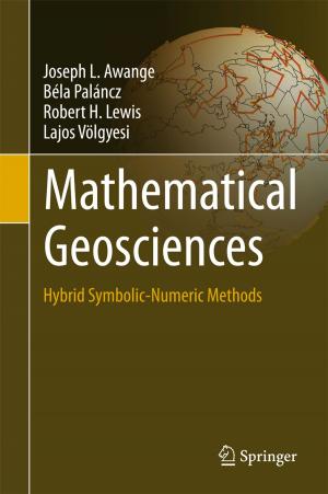 Cover of the book Mathematical Geosciences by Juan Rodríguez-Hernández