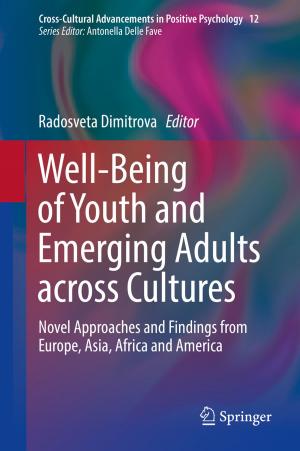 Cover of the book Well-Being of Youth and Emerging Adults across Cultures by 