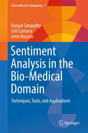 Book cover of Sentiment Analysis in the Bio-Medical Domain