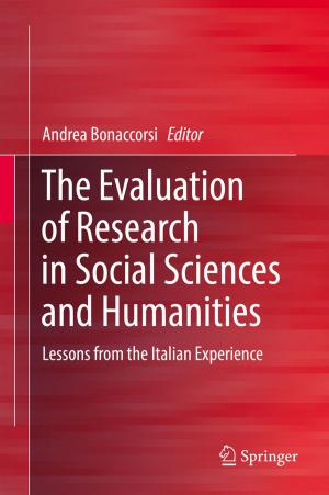 Cover of the book The Evaluation of Research in Social Sciences and Humanities by Anneke van Mosseveld