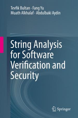 Cover of the book String Analysis for Software Verification and Security by H. G. Stratmann