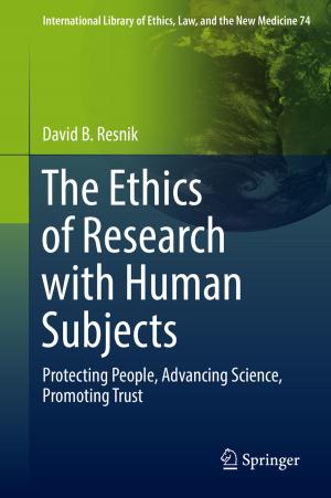 Book cover of The Ethics of Research with Human Subjects