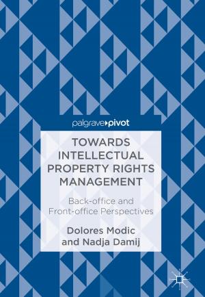 Cover of the book Towards Intellectual Property Rights Management by Jean-Louis Burgot