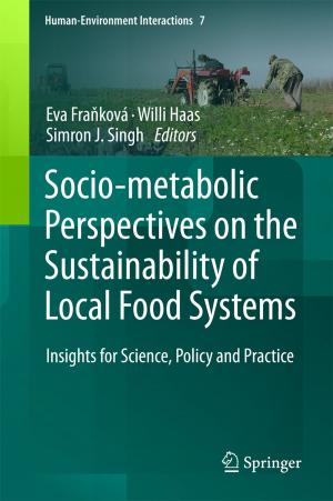 Cover of the book Socio-Metabolic Perspectives on the Sustainability of Local Food Systems by Mansoor Niaz