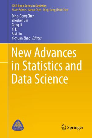 Cover of the book New Advances in Statistics and Data Science by M. Martin Guiney